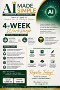 AI Made Simple Workshop for beginners 4 week session